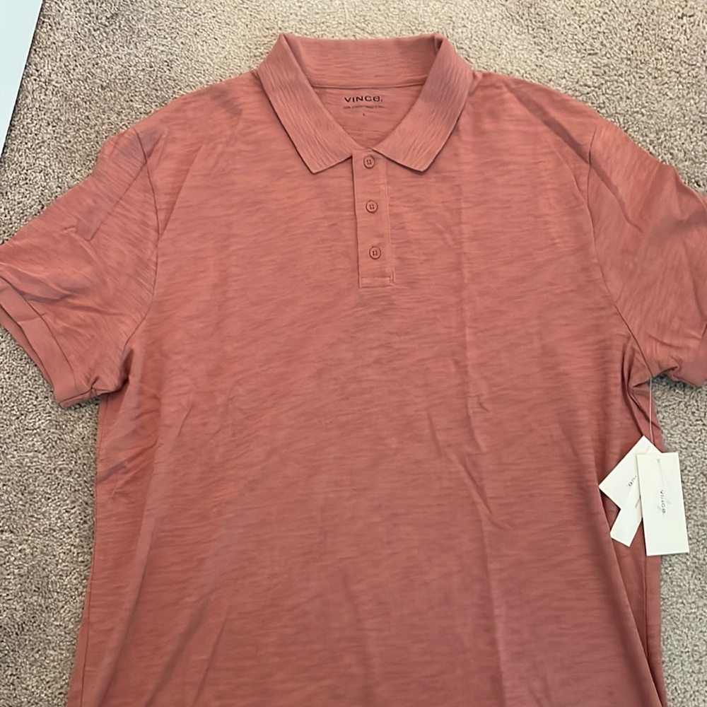 Men’s Vince Salmon Polo